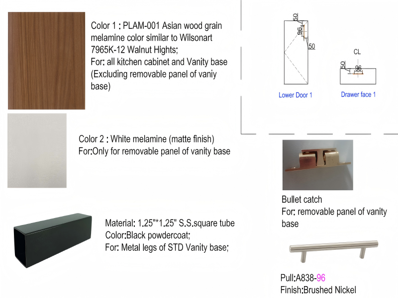 Standard Kitchen Cabinet