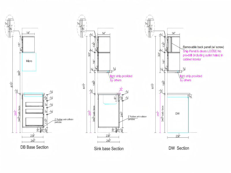 Standard Kitchen Cabinet